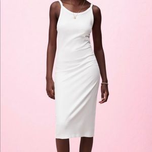 NWT ZARA Ribbed Midi Dress